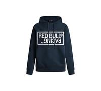 Red Bull Racing X Pepe Jeans Men's RBR Intarsia Logo Knit Hoody Knitwear, Blue (Dulwich Blue), L