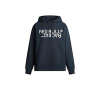 Red Bull Racing X Pepe Jeans Men's RBR Reflect Logo Graphic Hoody Sweatshirt, Blue (Dulwich Blue), XXL