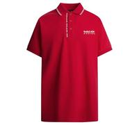Red Bull Racing X Pepe Jeans Men's RBR Tipped Logo Polo Polo, Red (Mars RED), M