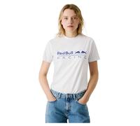 Red Bull Racing X Pepe Jeans Women's Standard FIT TEE T-Shirt, White(White), M