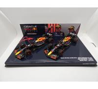 Red Bull RB18 Emilia Romagna GP 2022 Verstappen Perez Minichamps 1/43 F1 Set