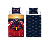 RED BULL Redbull Racing Single Polycotton Duvet Cover And Pillowcase Set