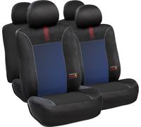 RED BULL Set Seat Covers 10 Pcs Blended Lines Black/Red Auto Original