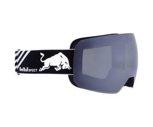 Red Bull Spect - Chute Matt Black White Smoke Silver Mirror + Cloudy Snow - Goggles