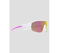 Red Bull SPECT Eyewear DUNDEE-004 White Sunglasses smoke with pinkish revo Uni