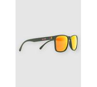 Red Bull SPECT Eyewear EDGE-003P Olive Green Sunglasses brown with red mirror Uni