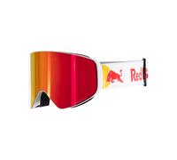 Red Bull Spect Eyewear - Ski goggles - Jam Matt White / Brown with Red Mirror White one size