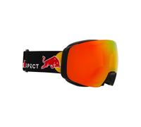 Red Bull Spect Eyewear - Ski goggles with replacement lens - Jon Black - Orange With Red Mirror Black one size