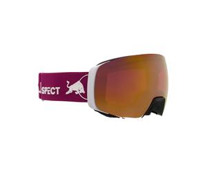 Red Bull Spect Eyewear - Ski goggles with replacement lens - Jon White Purple - Red With Purple Mirror White one size