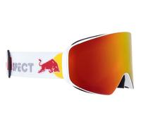 Red Bull Spect - Jam Matt White Brown Red Mirror + Cloudy Snow - Goggles