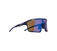 Red Bull Spect Eyewear - Sunglasses - Rumble X'Tal Dark Blue/Brown With Blue Mirror - Navy Navy one size
