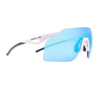Red Bull Spect - Gabe Shiny White Blue Smoke Blue Mirror - Sunglasses