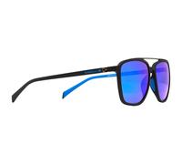 Red Bull Spect - Redps Square Matt Black Smoke Blue Mirror Polarized - Sunglasses