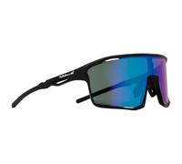 Red Bull Spect - Rumble Matt Black Smoke Purple Green Mirror - Sunglasses