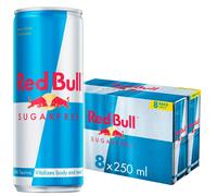 Red Bull Sugar Free 8 X 250ml