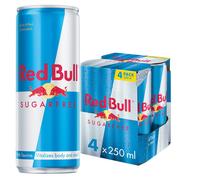 Red Bull Sugarfree Energy Drink 250ml 4 Pack