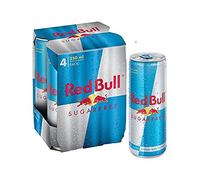 Red Bull Energy Drink Sugar Free 250ml x4 (Pack of 6)