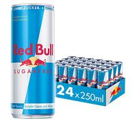 Red Bull Sugarfree Energy Drink, Pack of 24, Disposable (24 x 250 ml Cans)