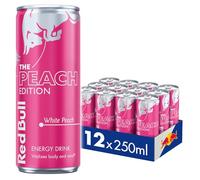 Red Bull Energy Drink Summer Edition White Peach 250ml, 12 Pack