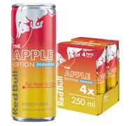 Red Bull Winter Edition Sugarfree Fuji Apple & Ginger Energy Drink 250ml 4 pack