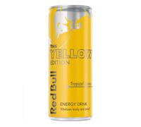 Red Bull Yellow Tropical Fruit Flavor Drink 250ml (Pack of 12)
