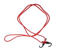 Red Bungee Cord with Hooks for Car Trunk and Bike Securing