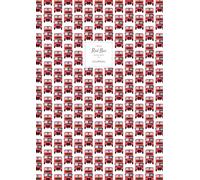 Red Bus Journal - Dotted Pages - A4 - London: (White Edition) Journal 192 dot grid page (A4 / 8.27x11.69 inches / 21x29.7cm / Large)