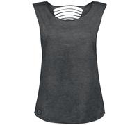 RED by EMP Back To The Beginning Again Top dark grey XL