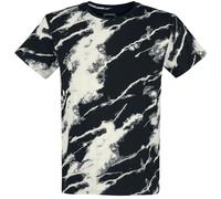 RED by EMP Batik T- Shirt T-Shirt black old white 5XL