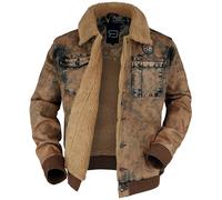 RED by EMP Between-Seasons Jacket with Fleece Mid-Season Jackets brown M