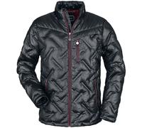 RED by EMP Between-seasons jacket with special embossing Mid-Season Jacket black M