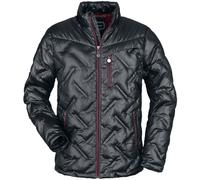 RED by EMP Between-seasons jacket with special embossing Mid-Season Jackets black L