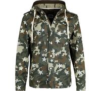 RED by EMP Camo meets Stars Mid-Season Jackets multicolour XXL