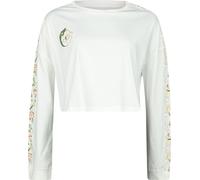 RED by EMP Cropped Longsleeve With Frog Print Long-sleeved Top beige XXL