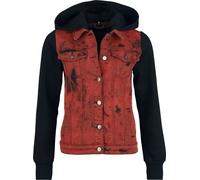 RED by EMP Denim Soul Denim Jacket black red XXL