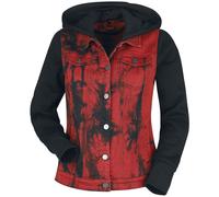 RED by EMP Denim Soul Jeans Jacket black red M