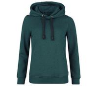 RED by EMP Hoodie with all-over print Hoodie dark green L