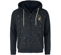 RED by EMP Hoodie with Aztec print Hoodie Jacket black S