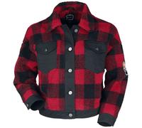 RED by EMP Lumber jacket Between-seasons Jacket black L