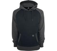 RED by EMP Raglan Contrast Hoodie Hoodie black charcoal S