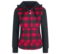 RED by EMP Stay Different Hoodie Jacket black red XL