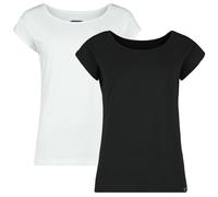 RED by EMP T-shirts (2-pack) T-Shirt black white XXL