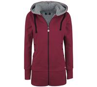 RED by EMP Warped Hoodie Jacket red grey M