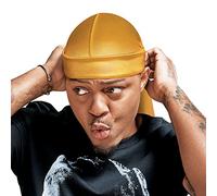 Red by Kiss Bow Wow X Power Wave Extreme Shine Silky Durag for Men Women Waves Silky Doo Rag