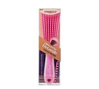 Red by Kiss Detangling Brush for Black Natural Hair, Curly Hair Afro, Glide & Define Non-Slip (Pink)