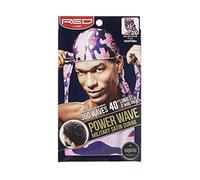 RED by KISS POWER WAVE MILITARY SATIN Durag (PURPLE)