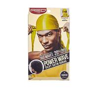 Red By Kiss Power Wave Silky Satin Durag Extra Long Tails, Yellow