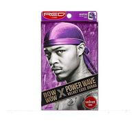Red by Kiss Power Wave Velvet Luxe Durag, Purple
