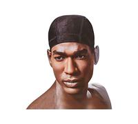 Red by Kiss Spandex Dome Cap One Size, Black