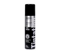 RED by Kiss Tintation Temporary Hair Color Spray, Instant Gray Root Cover Up, Water-Resistant, Smudge-Proof, Easy Wash Out, Hairline & Barber Touch-Up, Quick Dry (Black)